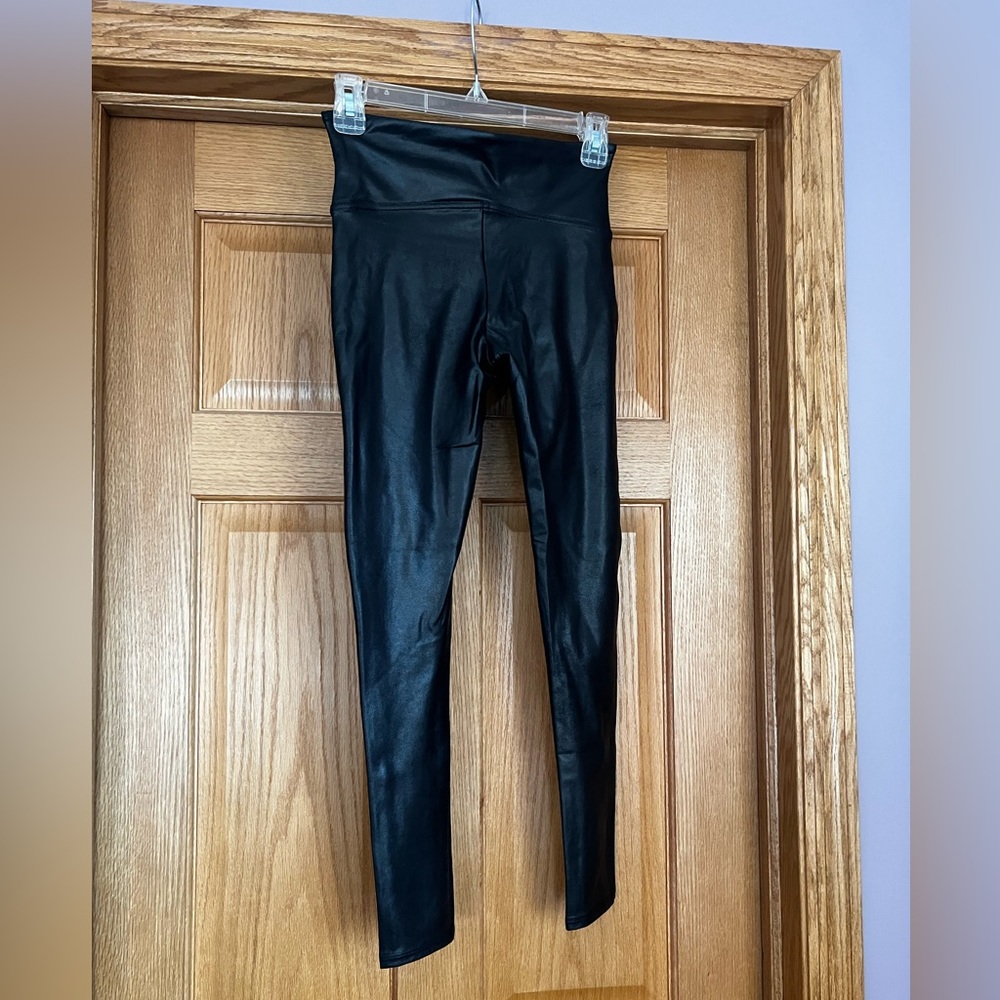 Faux Leather Spanx- Medium - Petite
